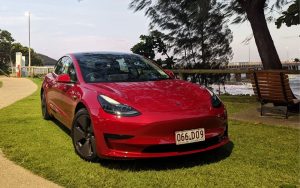 Tesla Car hire Cairns Palm Cove