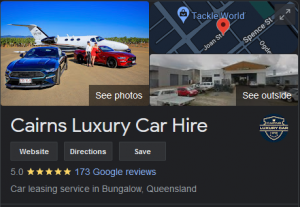 Car Hire Cairns Google Reviews